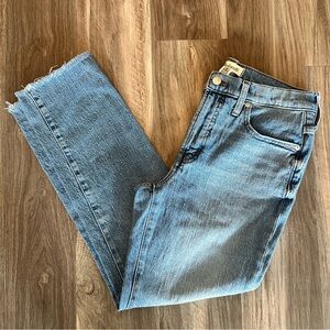 Madewell Women's Straight Leg Jeans - Blue